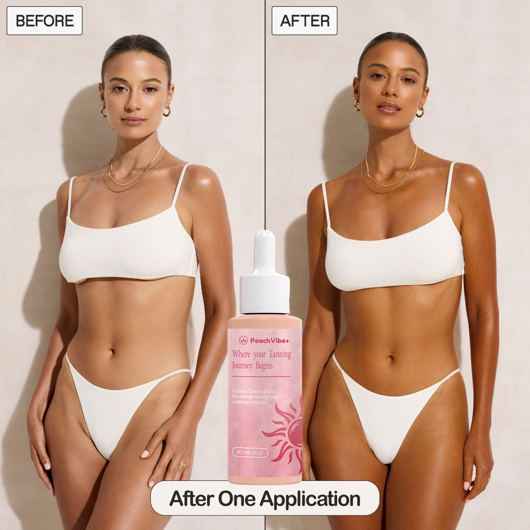PeachVibe+ Sunless Tanning Drops