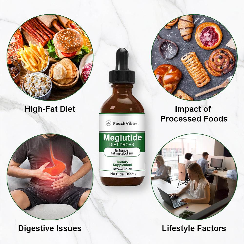 PeachVibe+ Meglutide Slimming & Health Boost Drops